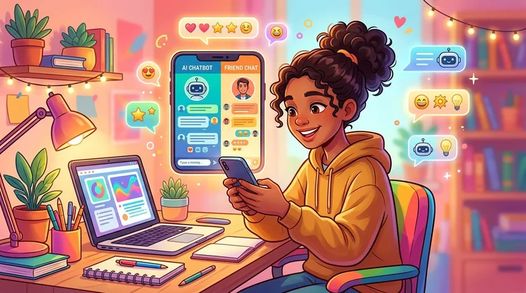 AI と話すのと友達と話すの、伸びる英語力が全然違う